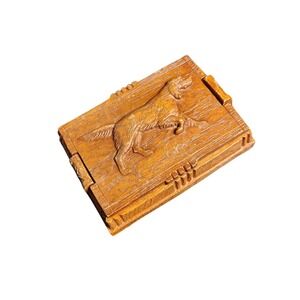 Vintage setter card box